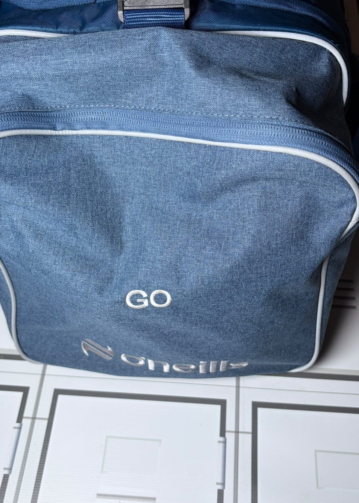 Gabriel Oghre - O’Neills Bristol Bears Medium Holdall Initialled GO [Navy]