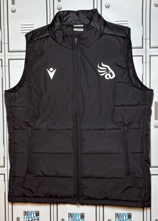 Georgia - Macron Padded Gillet [Black]