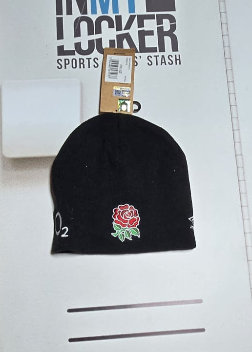 England Rugby Beanie Hat [Black]