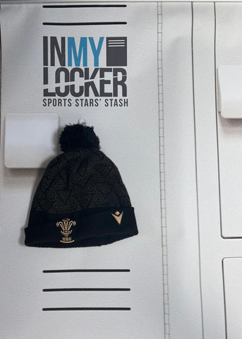 Henry Thomas - Wales Rugby Bobblehat [Grey, Black & Gold]