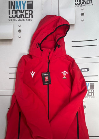 Henry Thomas - Wales Rugby Zip-Up Soft Shell Jacket [Red]