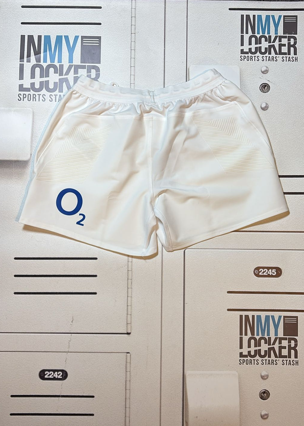 England Rugby Umbro Home Pro Shorts [White]