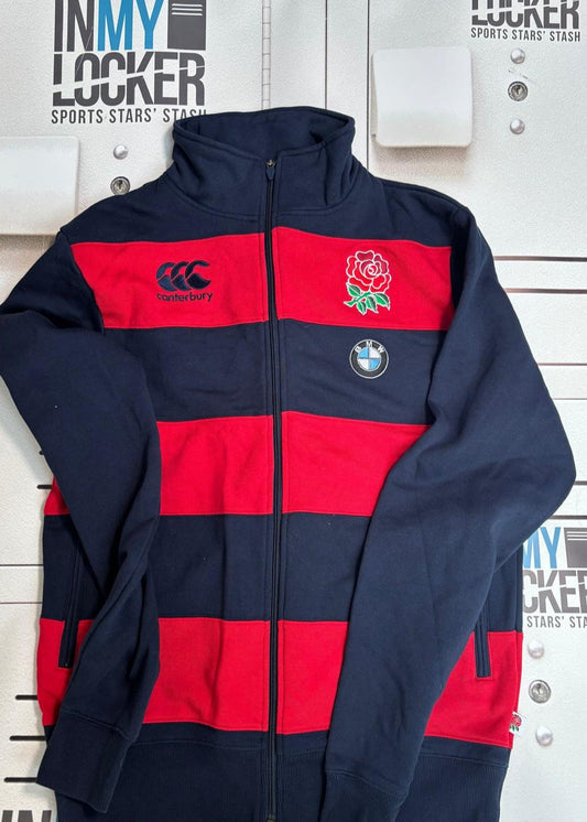 Marcus Watson - England Rugby Full Zip Anthem Jacket [Navy & Red]