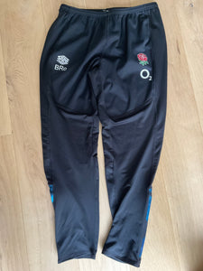 Bevan Rodd - England Rugby Drill Pants  [Black with Blue]