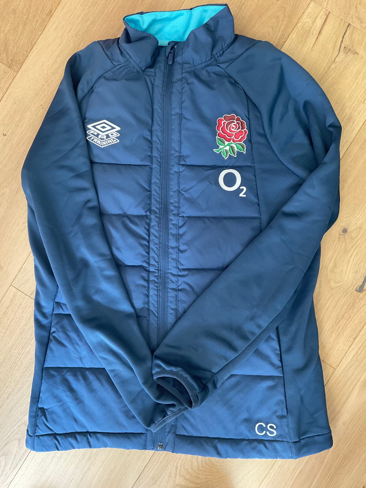 CS Initials - England Rugby Thermal Jacket [Teal]