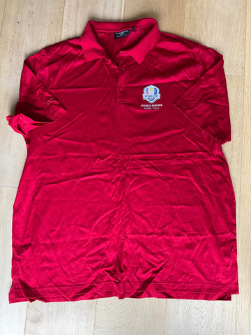 Simon Shaw - Ryder Cup 2023 Glenmuir Polo Shirt [Red]