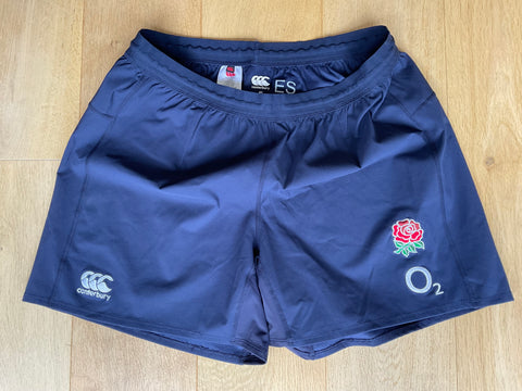Ed Slater - England Rugby Training Shorts [Blue]