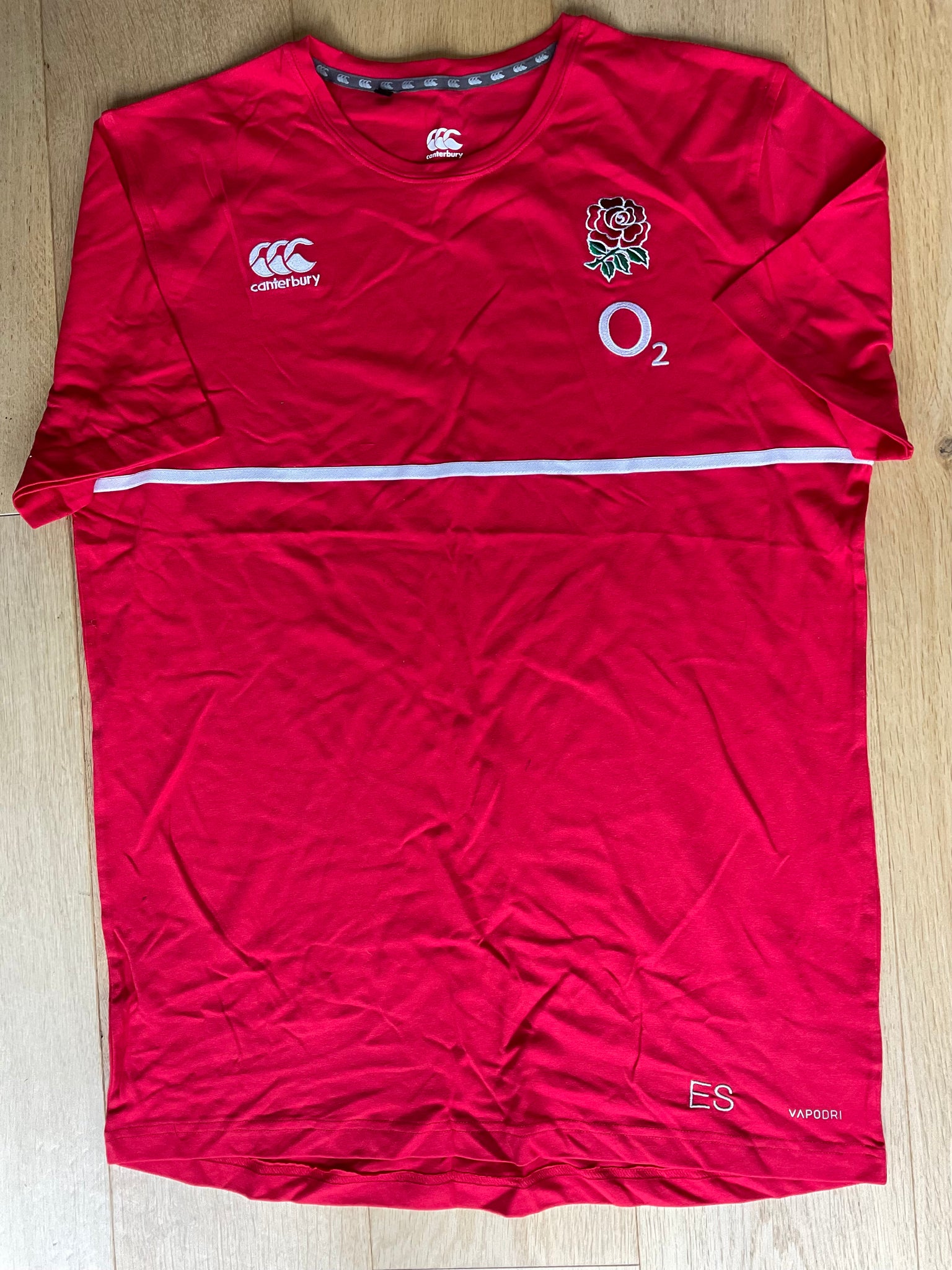 Ed Slater - England Rugby T-Shirt [Red]