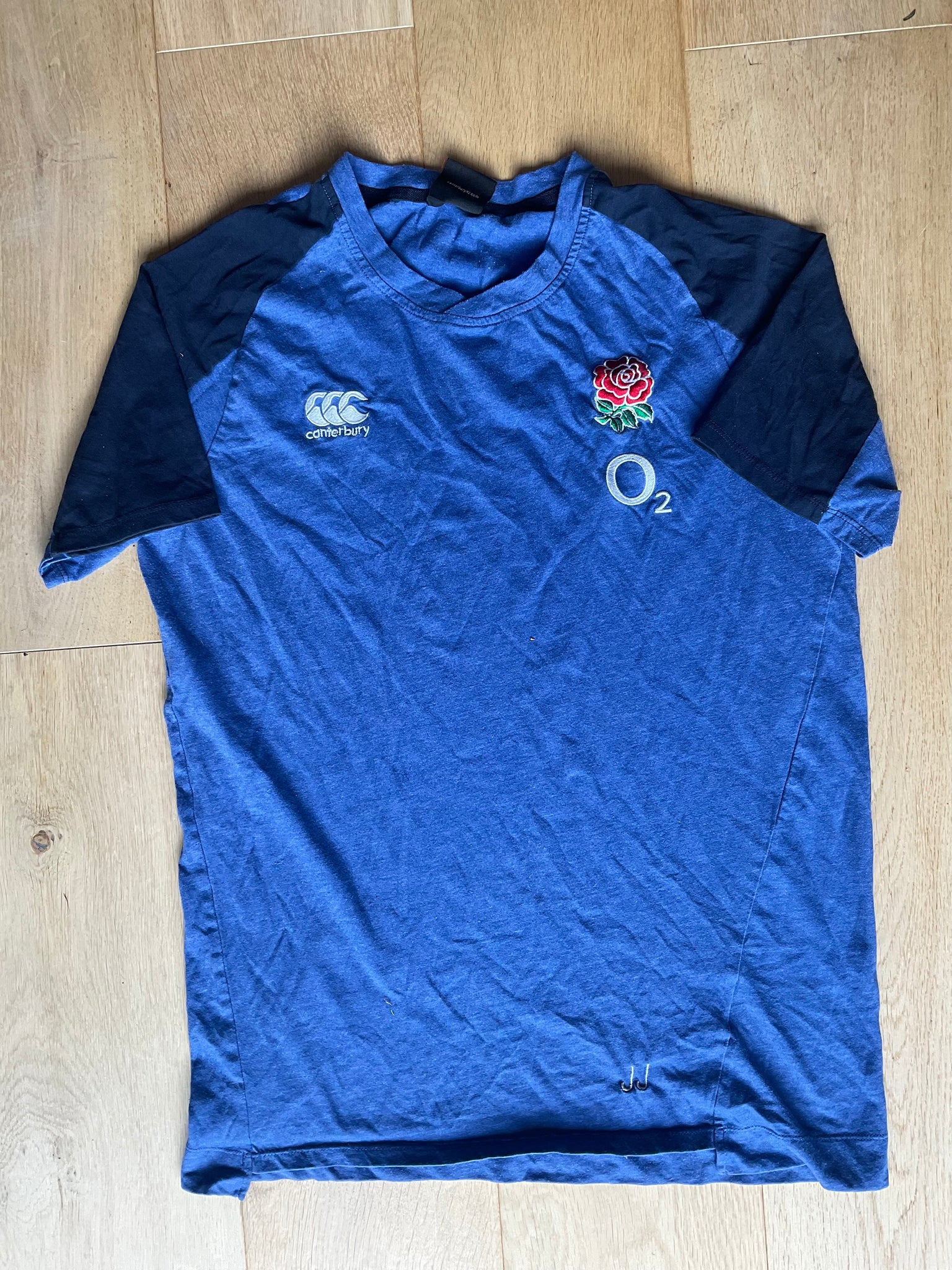 Jonathan Joseph - England Rugby T-Shirt [Dark & Light Blue]