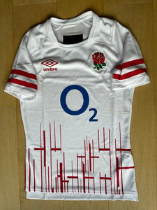 England Rugby - Home Pro Match Shirt [White & Red]