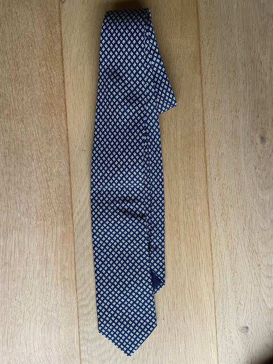 England Rugby - Charles Tyrwhitt RFU Silk Tie [Blue & White]