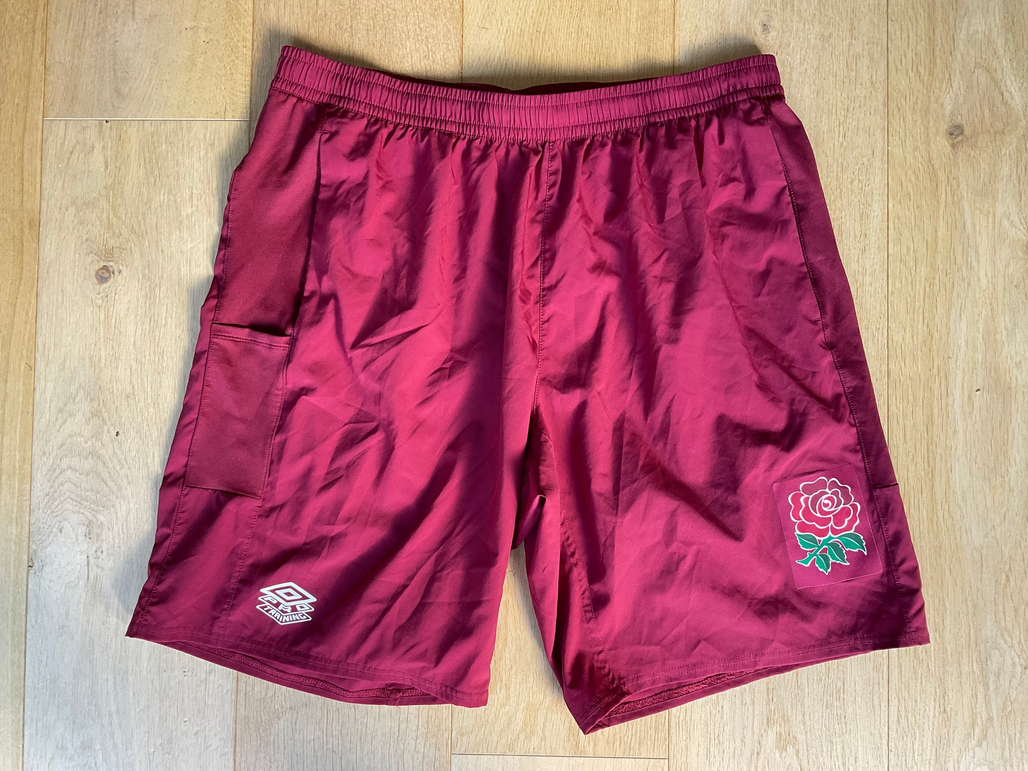 England Rugby -Gym Shorts [Russet]