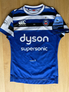Jonathan Joseph - Bath Rugby Match Shirt [Blue, Black & White]