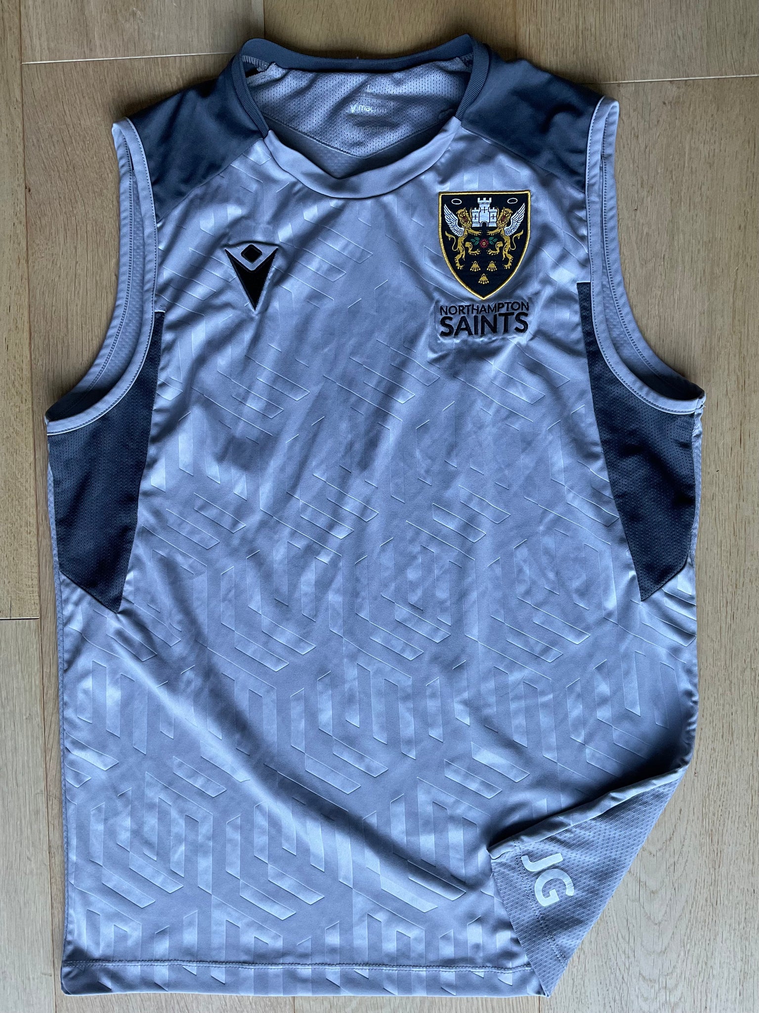 James Grayson - Northampton Saints Gym Vest [Grey]