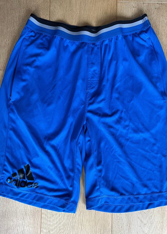 James Grayson - Northampton Saints Adidas Gym Shorts [Blue]