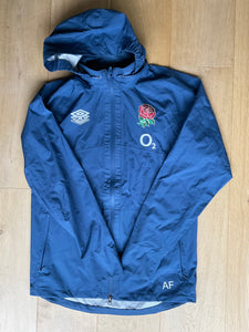 AF Initials - England Rugby Showerproof Training Jacket [Teal]