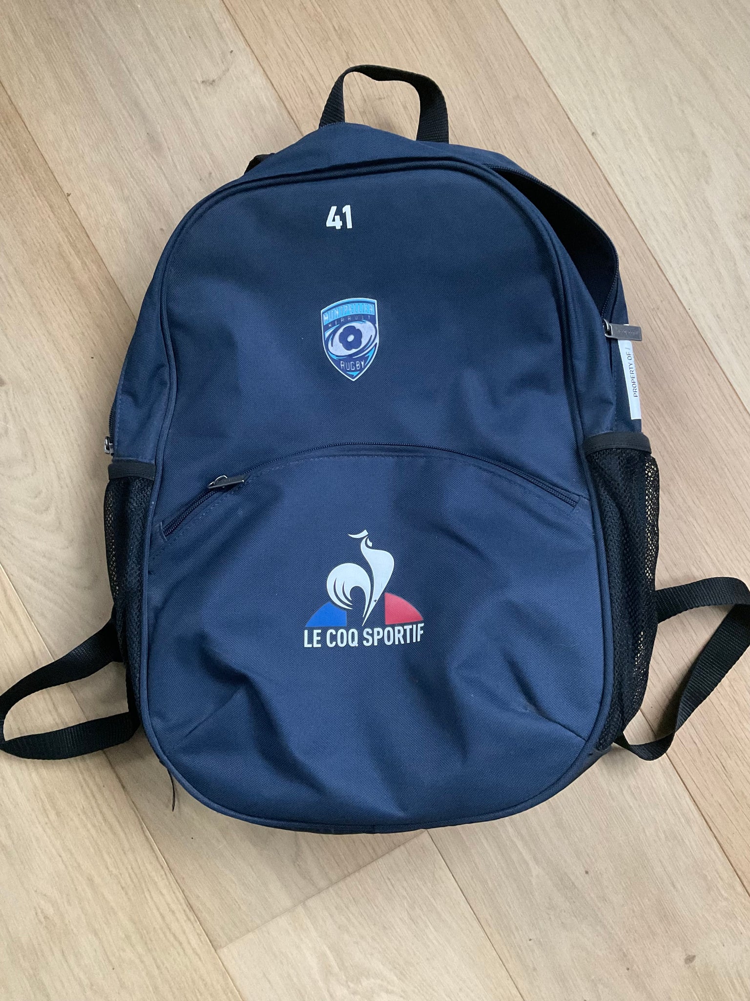 Elliott Stooke - Montpellier Rugby Rucksack [Blue]