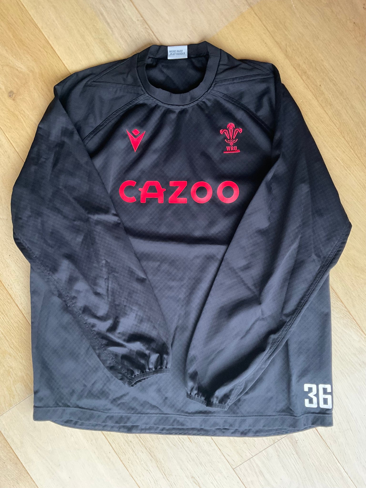 Wales Rugby Contact Top [Black]