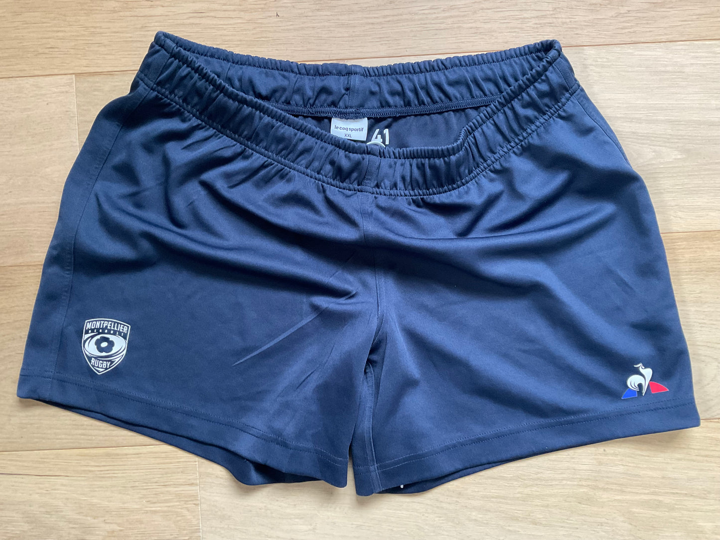 Elliott Stooke - Montpellier Rugby Training Shorts [Blue]