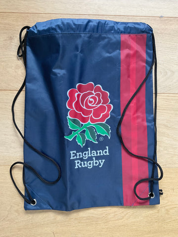 Jamie George - England Rugby Gym / Boot Sack [Blue & Red]