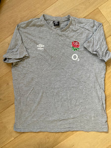Jamie George - England Rugby Casual T-Shirt [Grey]