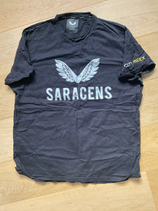 Jamie George - Saracens Casual T-Shirt [Black]