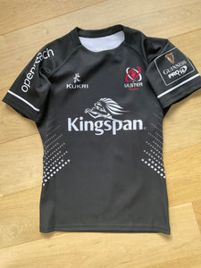 Ulster Rugby - Match Shirt [Black, Grey & White]