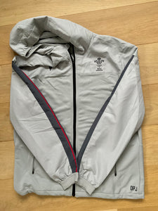 Wales Rugby Full Zip Lightweight Training Jacket [Grey]