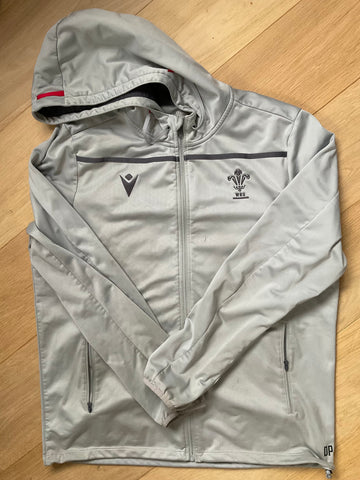 Wales Rugby Full Zip Hooded Jacket [Grey]