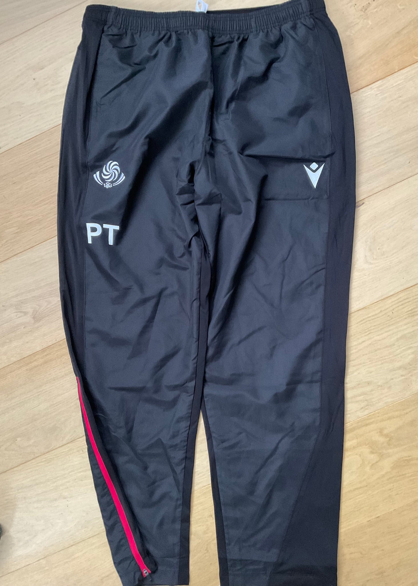 Georgia Rugby - Tracksuit Bottoms [Black & Red]