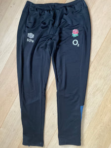 RPa Initials - England Rugby Tapered Pants [Black with Blue]