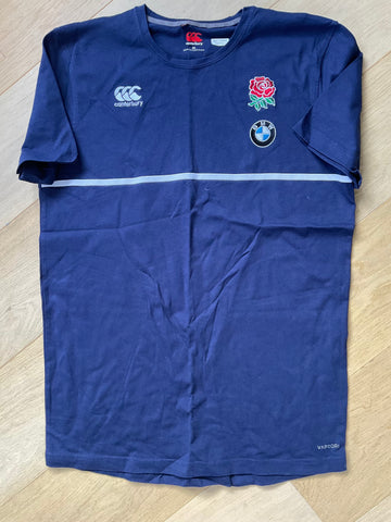 Ben Curry - England Rugby Casual T-Shirt [Blue and White]