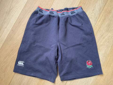 Tom Curry - England Rugby Fleece Shorts [Graphite & Orange]