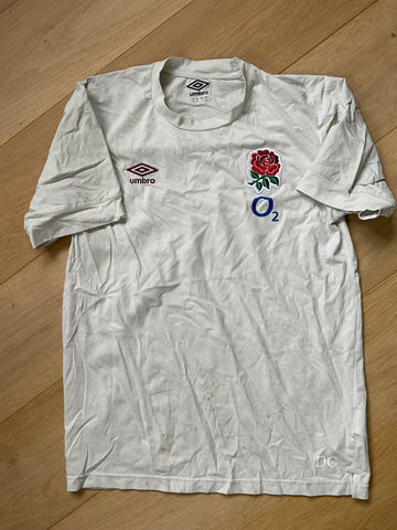 Danny Care - England Rugby Casual T-Shirt  [Biege]