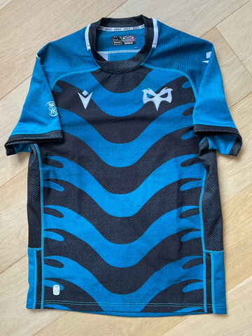 Ospreys - Players Training Shirt [Blue & Black]