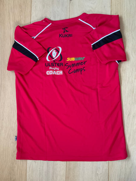 Ulster Rugby - Summer Camp Training T-Shirt [Red, White & Black]