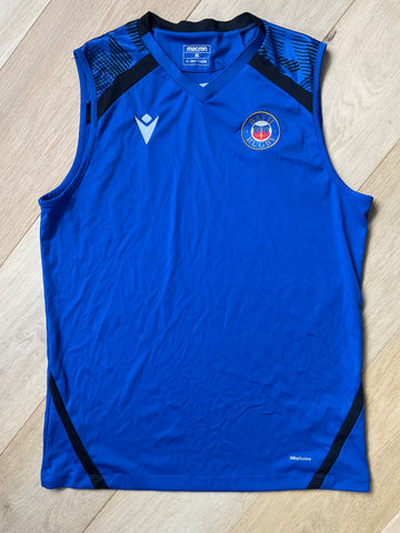 Tom Doughty - Bath Rugby Gym Vest [Blue & Black]