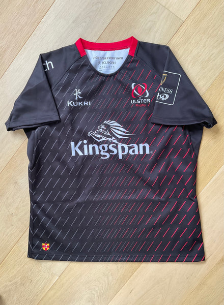 Ulster Rugby - Match Shirt [Black, Grey & Red]