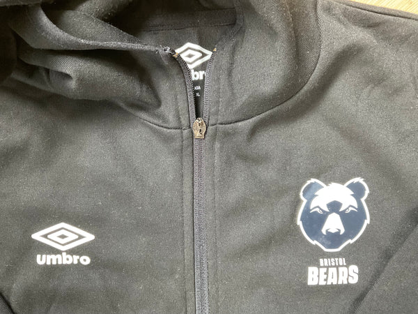 Max Malins - Bristol Bears Full Zip Hoodie [Black]