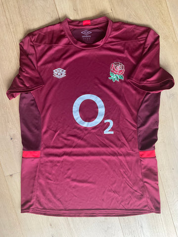 England Rugby - Gym T-Shirt [Red & Scarlet]