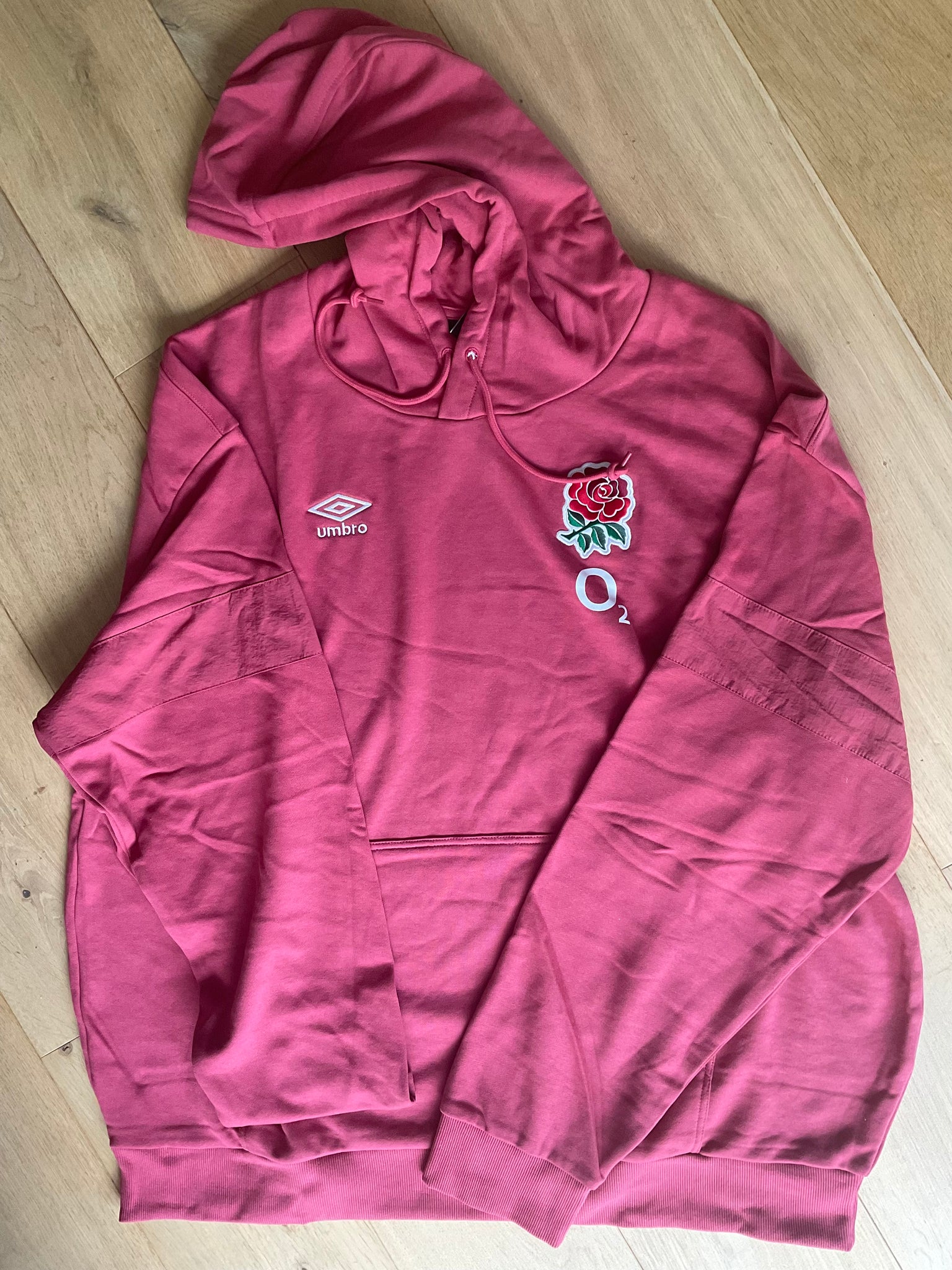 England Rugby - Overhead Hoodie [Coral]