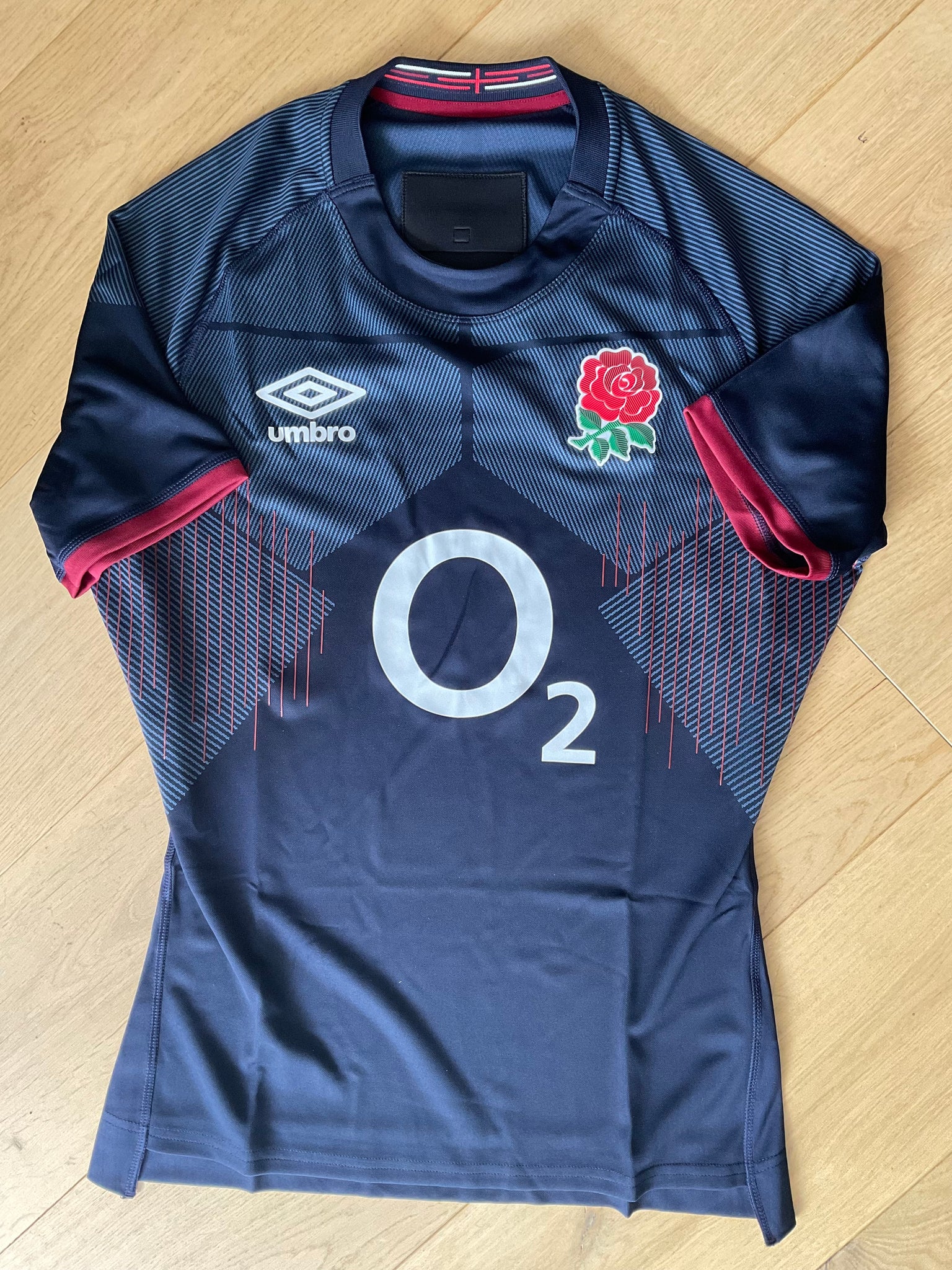 England Rugby - Alternative Training Shirt [Blue & Russet]