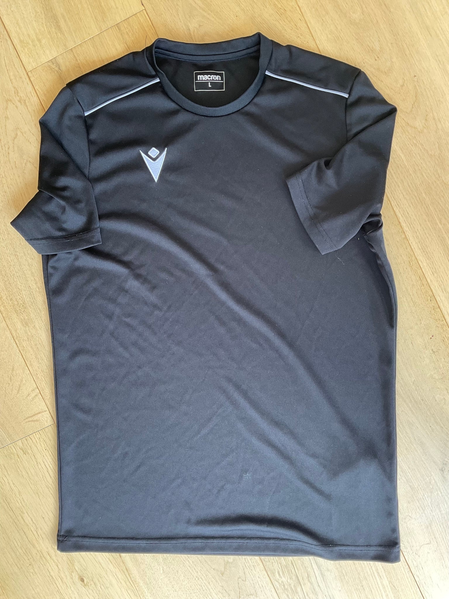 Tom Seabrook - Northampton Saints Macron Gym T-Shirt [Black]