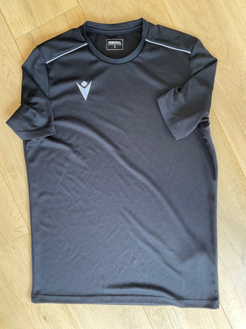 Tom James - Northampton Saints Macron Gym T-Shirt [Black]