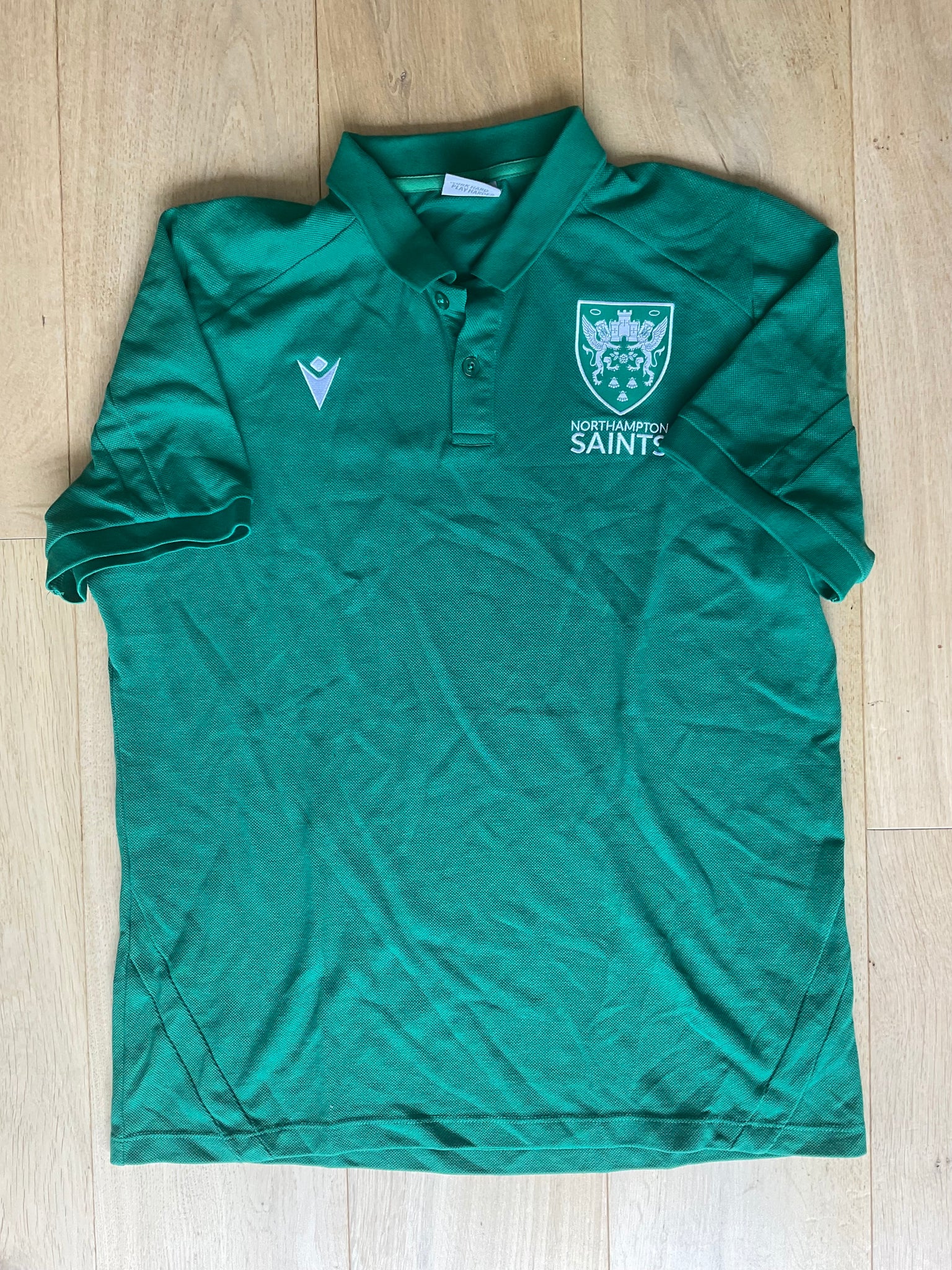 Tom James - Northampton Saints Polo Shirt [Green]