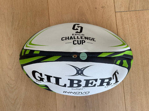 Gilbert iNNOVO EPCR Challenge Cup Match Ball [White, Black & Green]