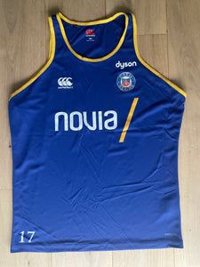 Tom Doughty - Bath Rugby Gym Vest [Blue & Yellow]