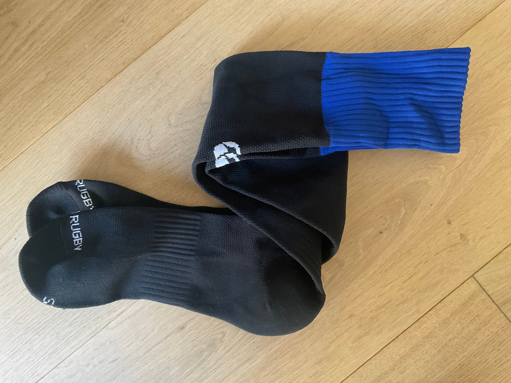 Tom Doughty - Bath Rugby Playing Socks [Blue and Black]