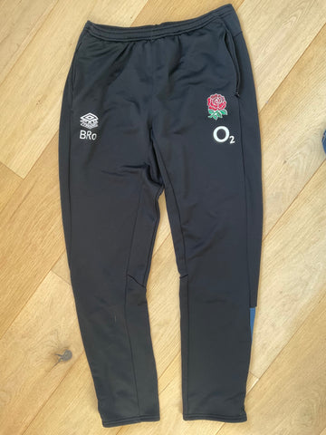 Bevan Rodd - England Rugby Jogging Pants [Black with Blue]