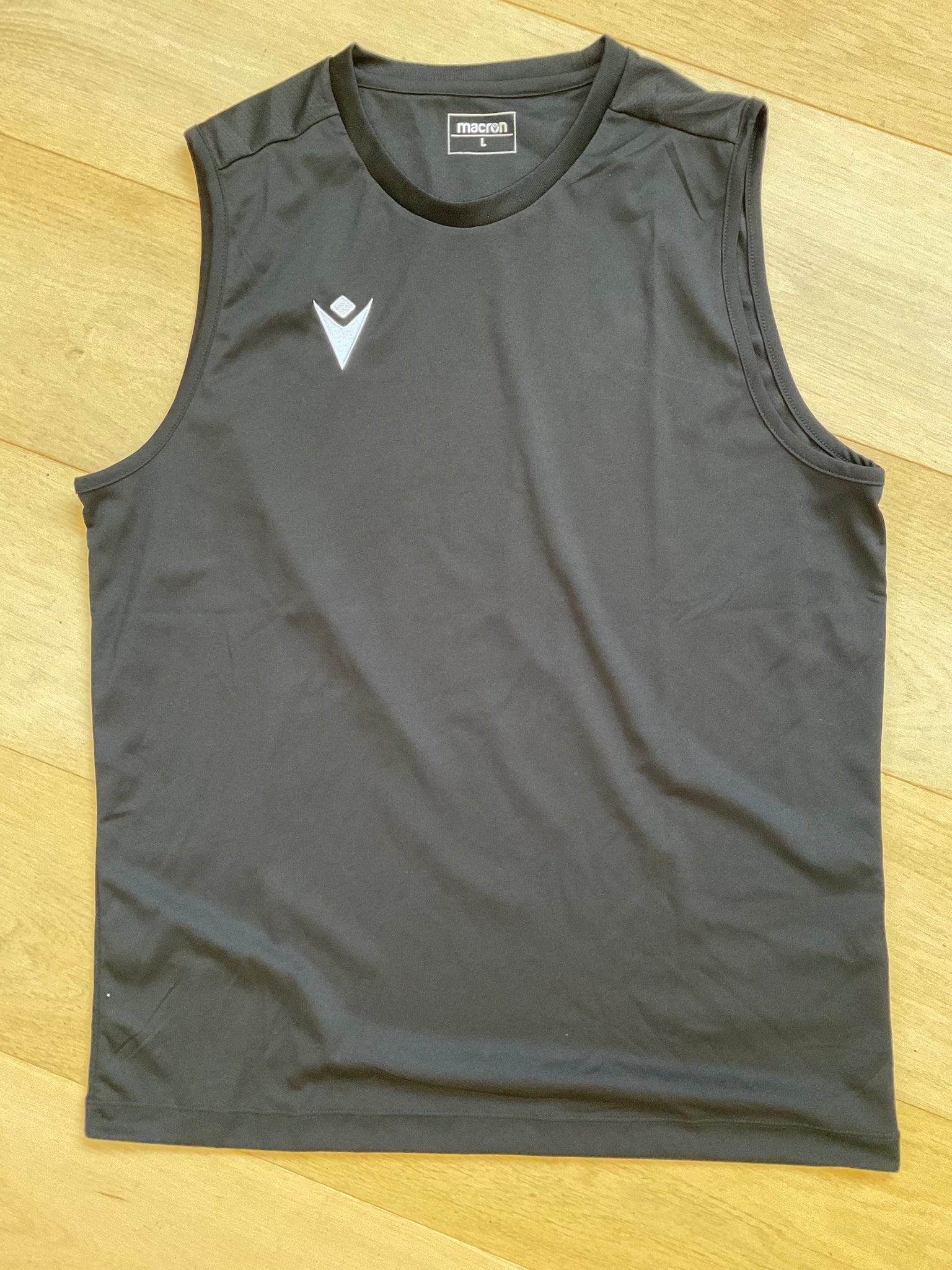 Tom James - Northampton Saints Macron Gym Vest [Black]